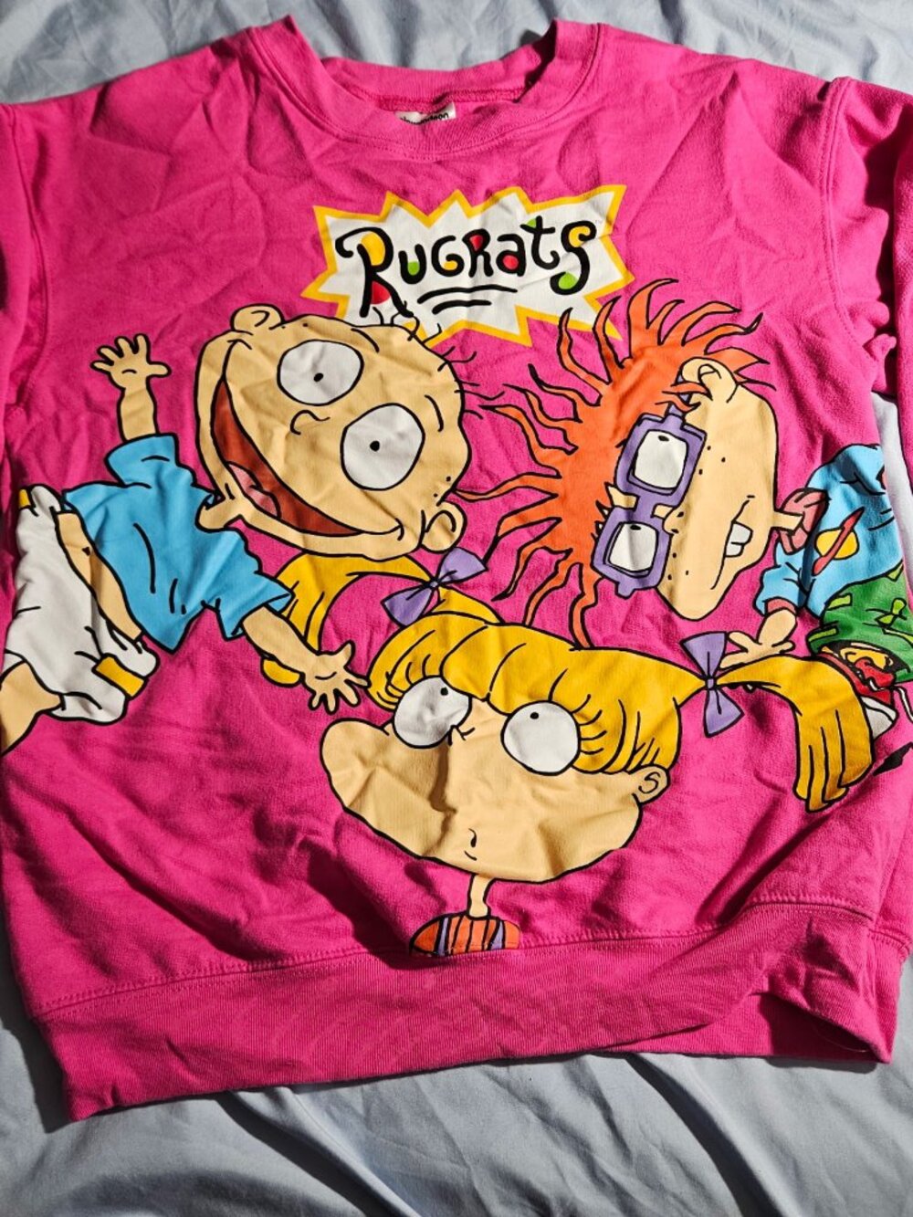 Vintage Nickelodeon Rugrats Sweater Womens Small (3-5)  Junior